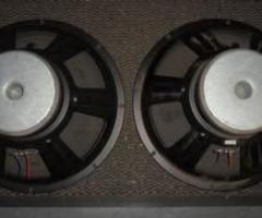 Two 15" loud Speakers 8 Ohm