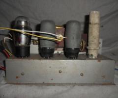 Vintage Battery Radio Chassis Make Unknown