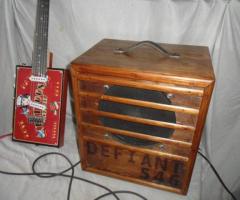 1947 Defiant 536 Valve Radio to Guitar amp conversion